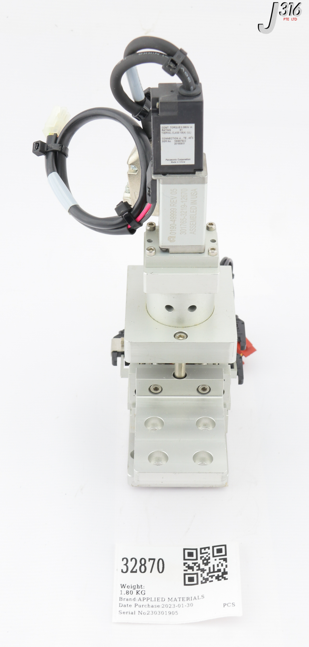 32870 APPLIED MATERIALS LINEAR ACTUATOR ASSY W/ SENSOR 80P99518